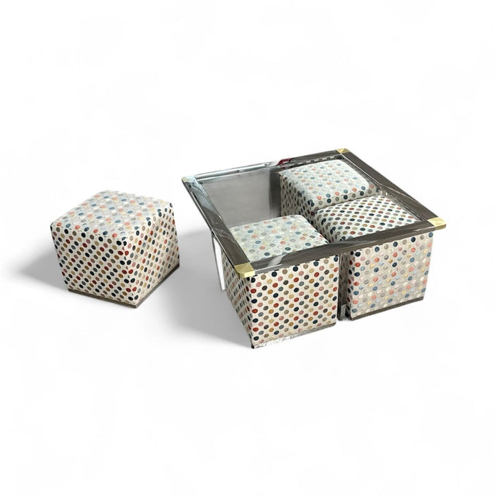 CLARION COCKTAIL TABLE SET