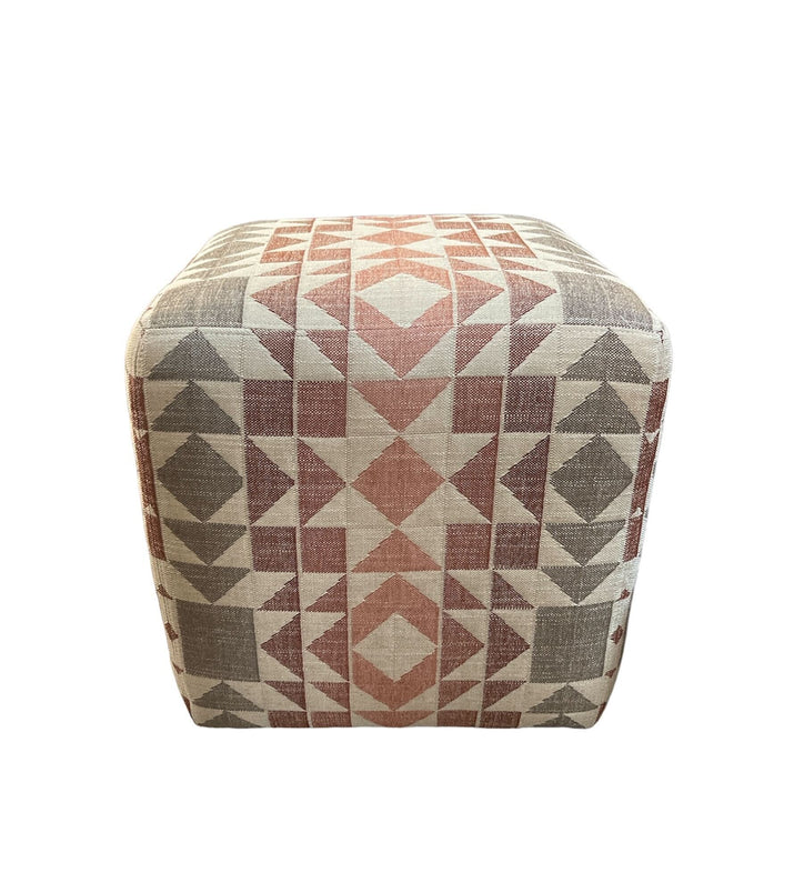 PATTERNED ELLIOT OTTOMAN