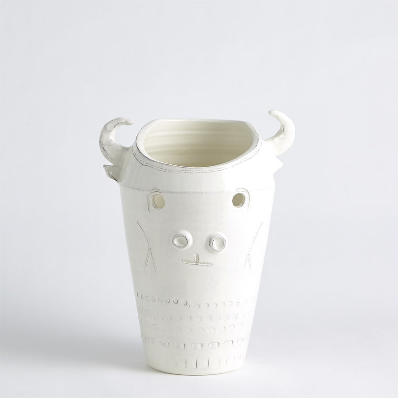 BULL VASE