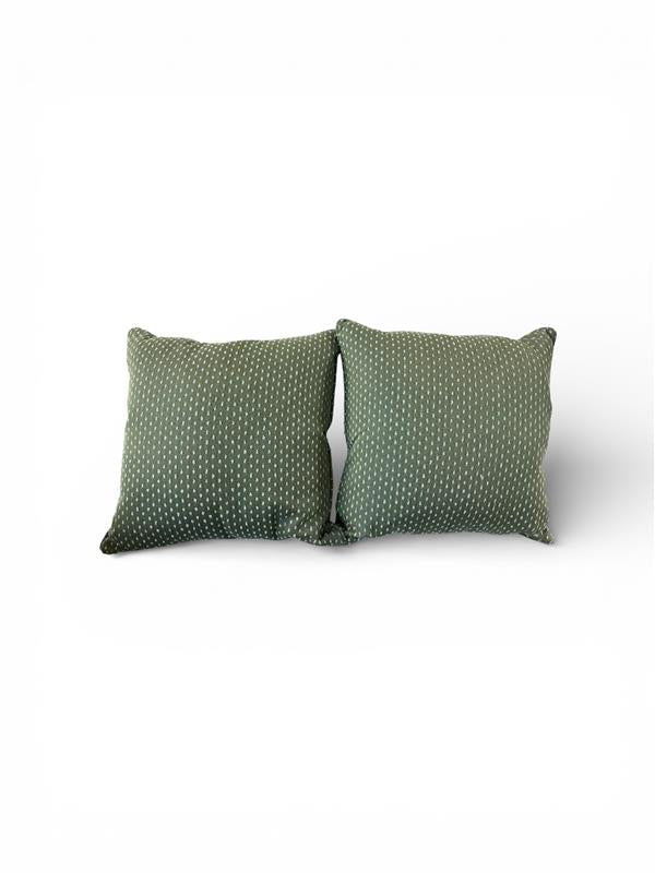 GREEN OUTDOOR PILLOW