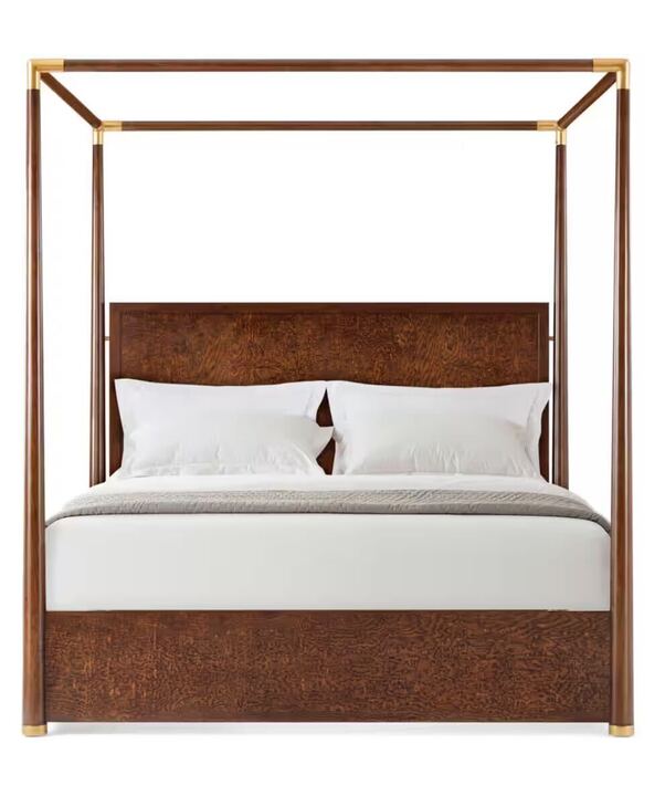 Pyramid Brown/Satin Brass