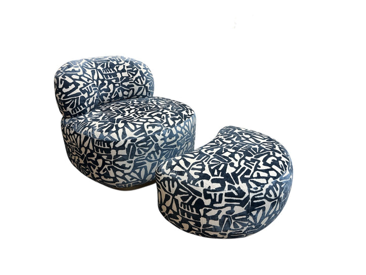 LUA CHAIR & OTTOMAN