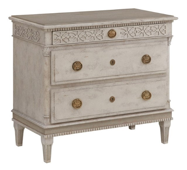 SMALL GUSTAVIAN BEDSIDE CHEST