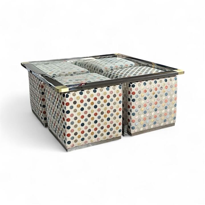 CLARION COCKTAIL TABLE SET