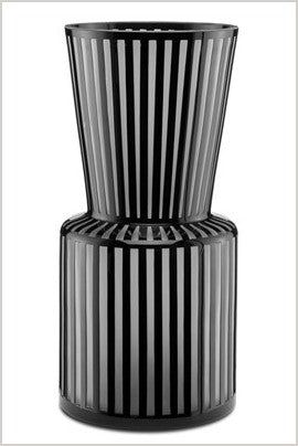 RAYURES LONG-NECK VASE