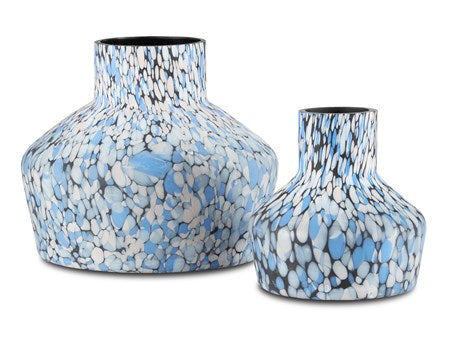 NIVA BLUE CONFETTI VASES (2)