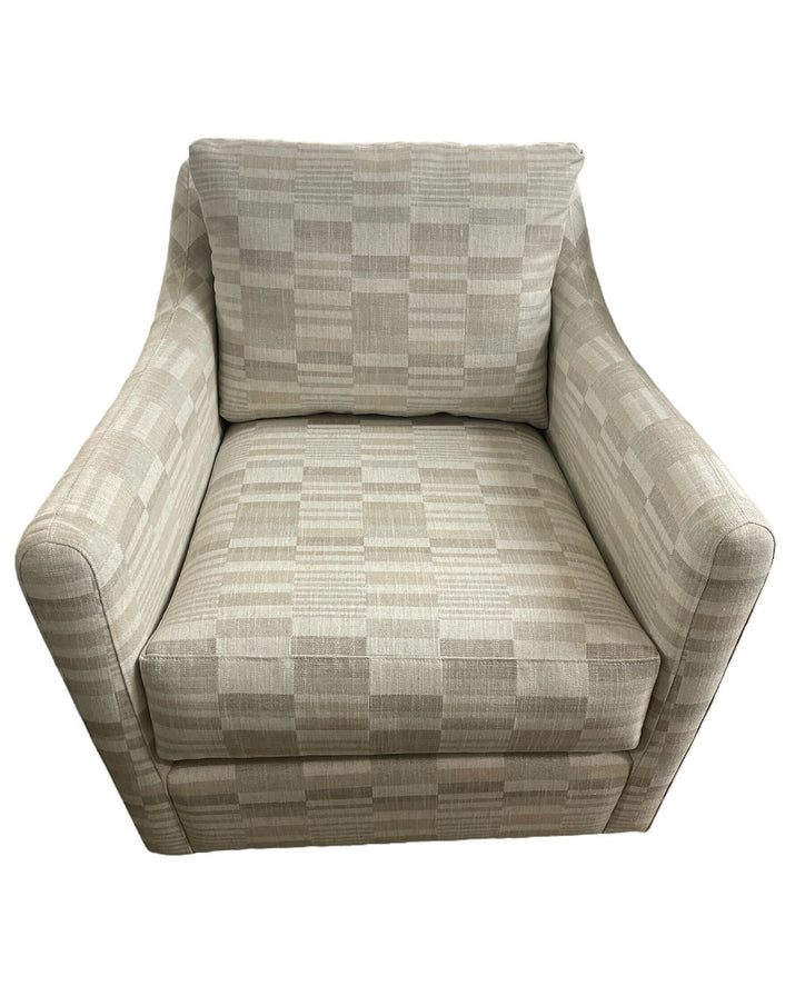 PATTERNED KATHLEEN SWIVEL CHAIR