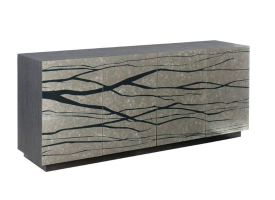 GLASS SYLVAN CREDENZA