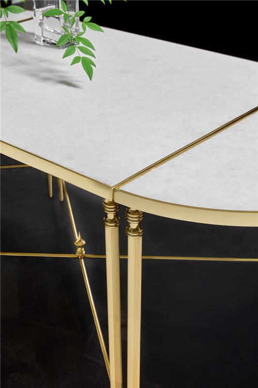 METAL 3 PIECE COCKTAIL TABLE