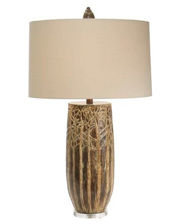 BROWN FOREST LAMP