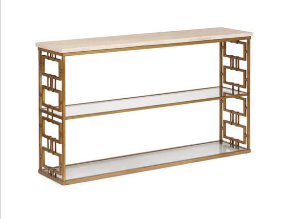 CHICKLET CONSOLE TABLE