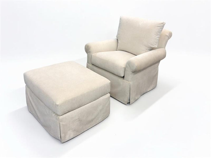 TONIA CHAIR & OTTOMAN SET