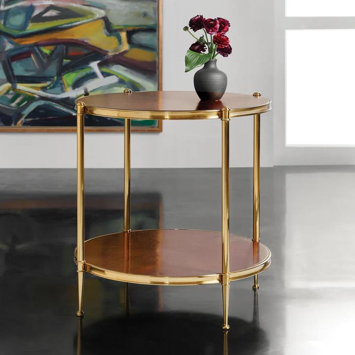 KRISTIN TWO TIER END TABLE