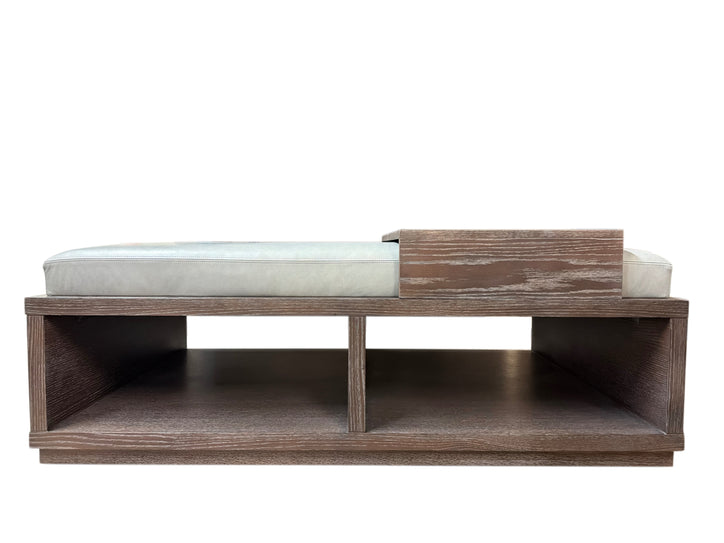 MARCELLO COCKTAIL OTTOMAN W TRAY