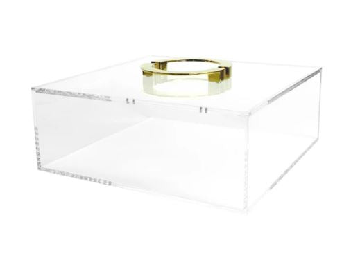 MEDIUM LUCITE BOX