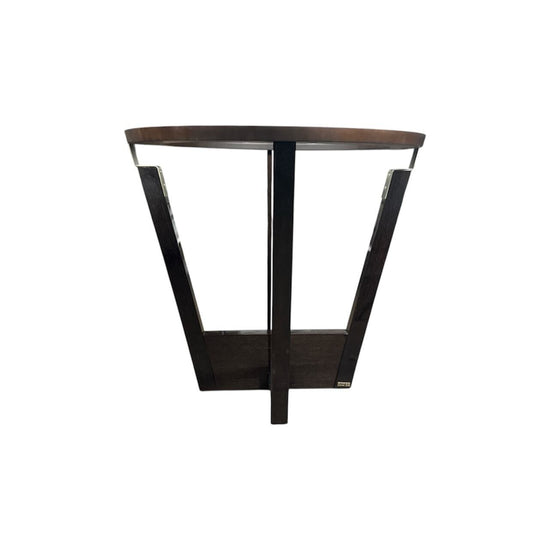 CORAL END TABLE / GLASS TOP