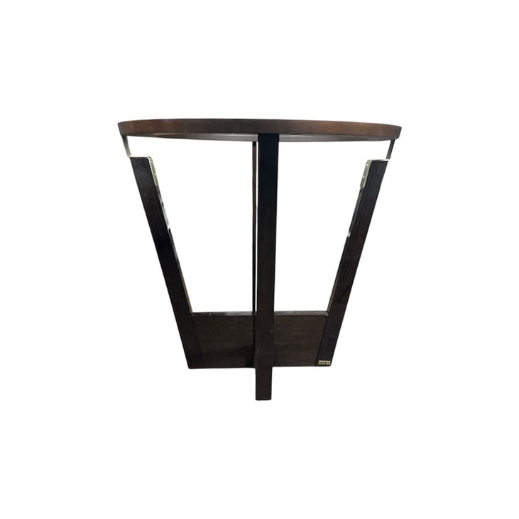 CORAL END TABLE / GLASS TOP