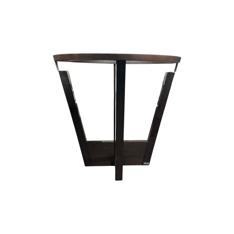 CORAL END TABLE / GLASS TOP