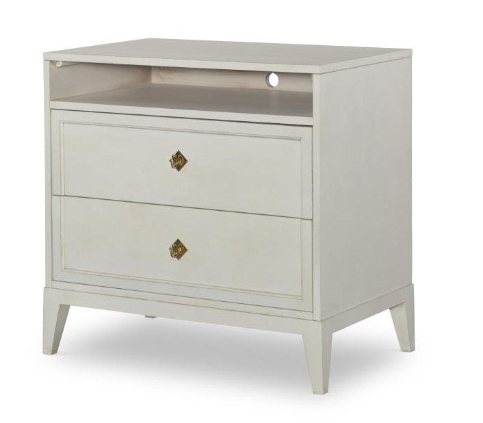 TWO DRAWER NIGHTSTAND