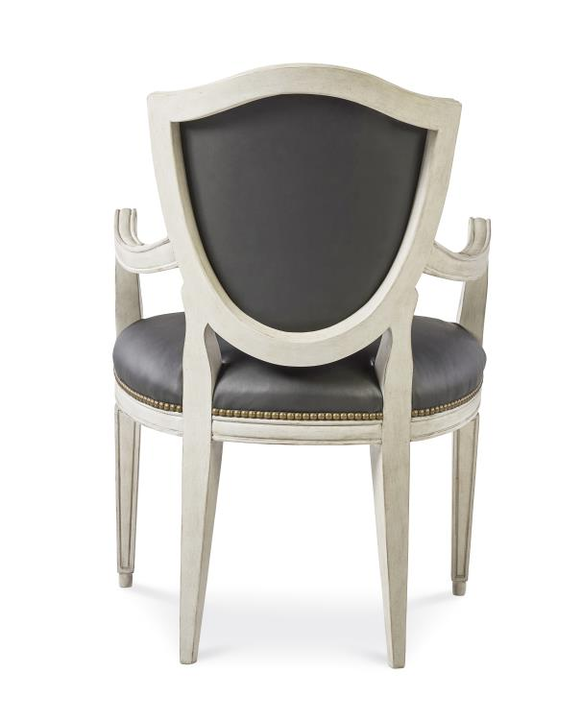 JEAN LUC SHIELD BACK ARM CHAIR TARA SHAW