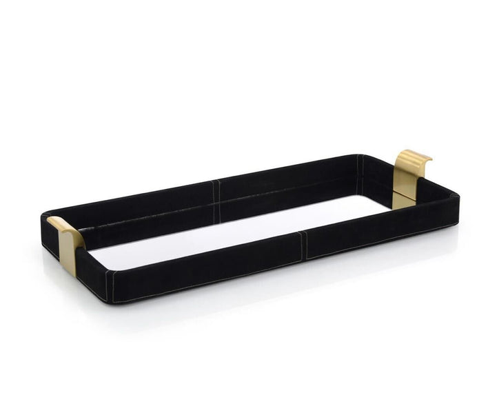 BLACK SUEDE TRAY II