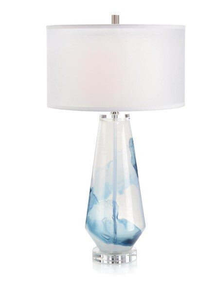 GLASS TABLE LAMP