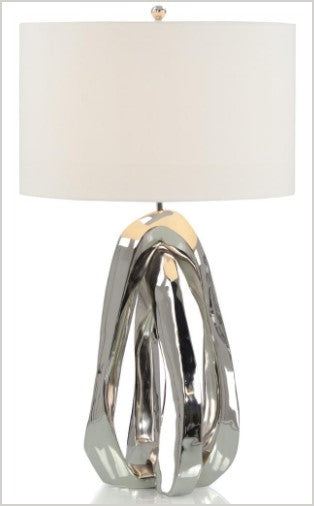 AMORPHIC NICKEL LAMP