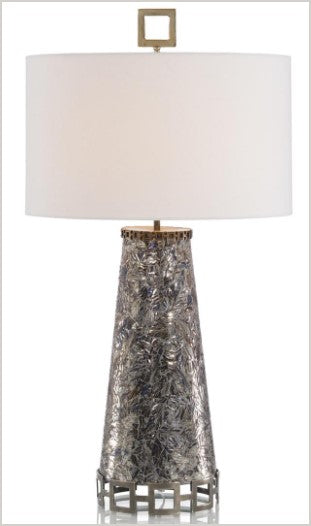 MOSAIC GLASS LAMP