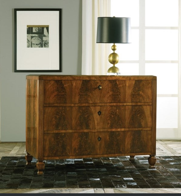 ITALIAN BURL COMMODE