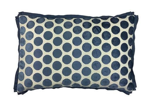 SPOT VELVET LUMBAR PILLOW