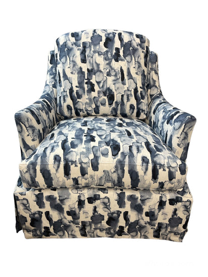 BLUE SWIVEL CHAIR