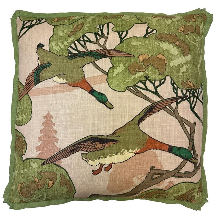 FLYING DUCKS PILLOW