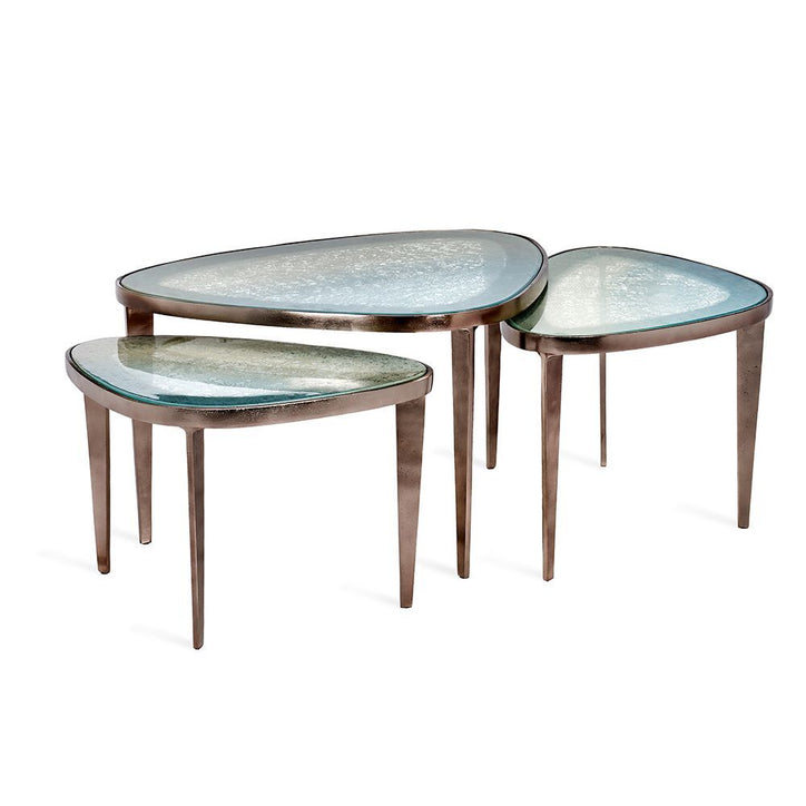 BUNCHING COCKTAIL TABLES (3)