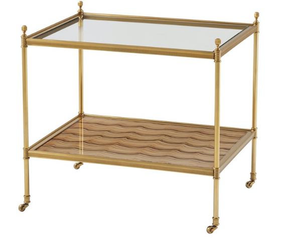 EVIE BRASS SIDE TABLE