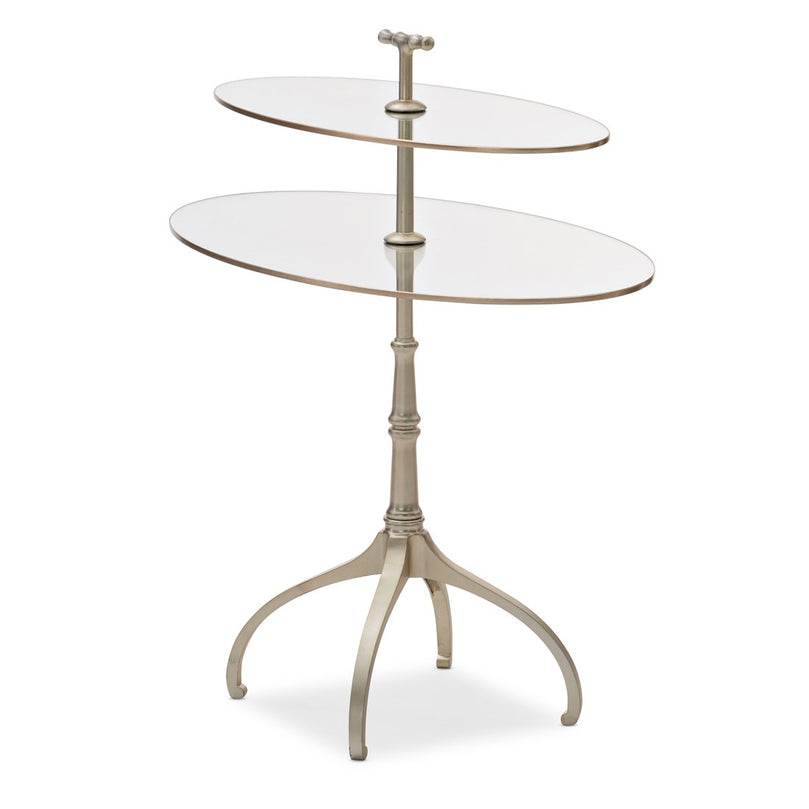 TWO TIERS ACCENT TABLE